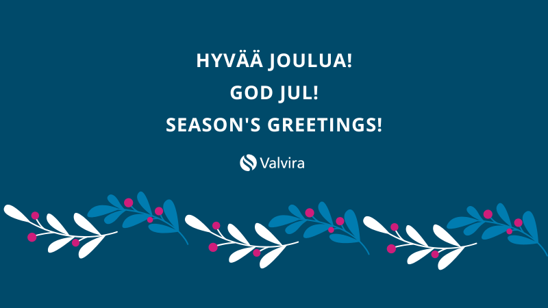 Hyvää joulua! God Jul! Season's Greetings!