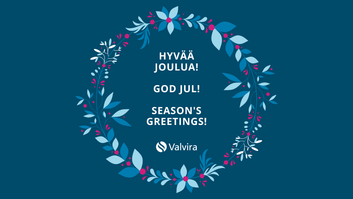 Hyvää joulua! God jul! Season's Greetings!